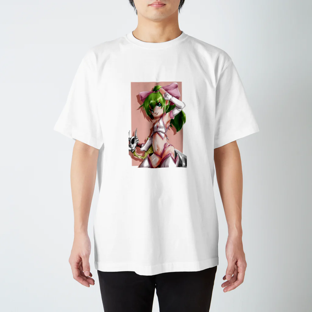 桜杜の色々と。の少女型剣士 スタンダードTシャツ