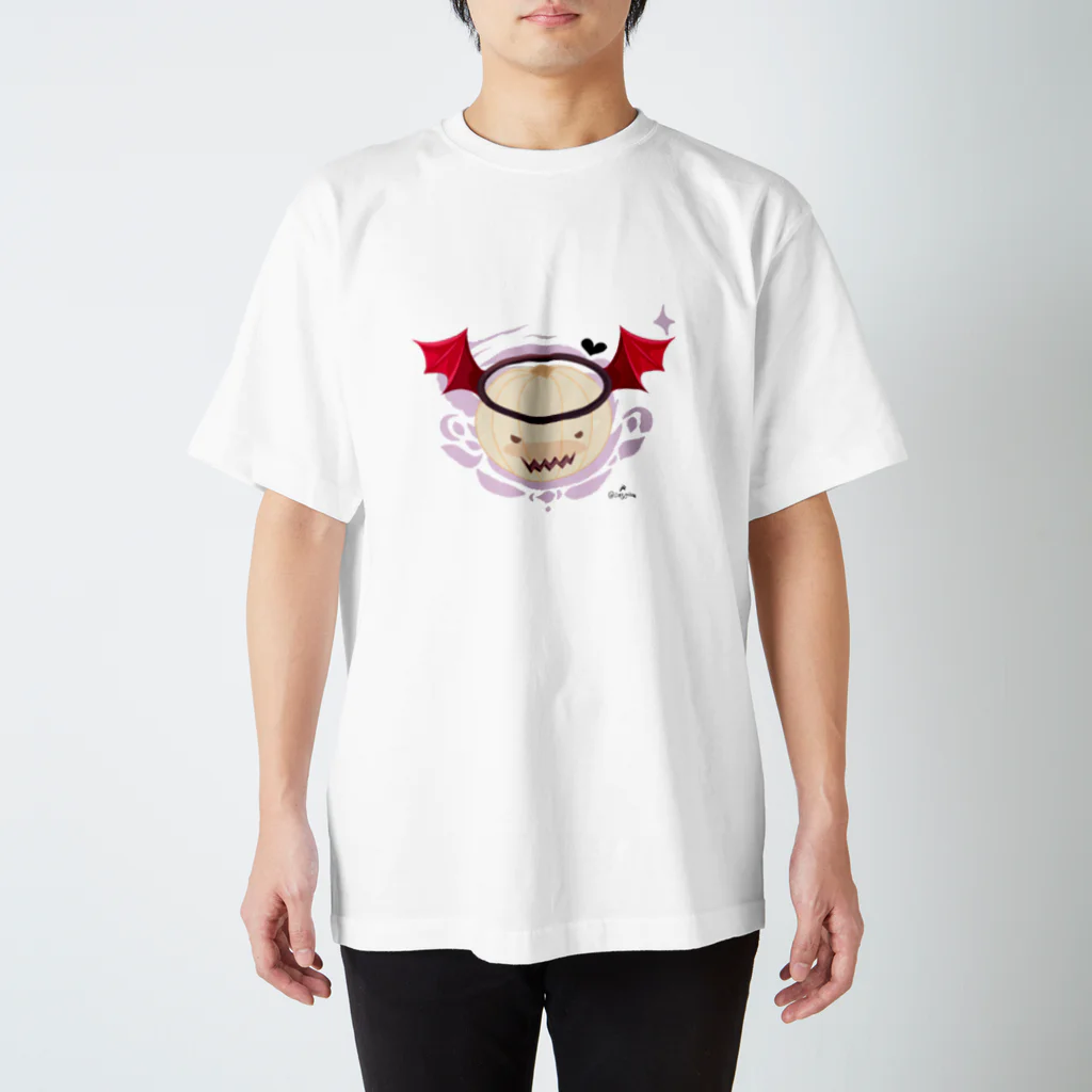 ☭ Spooky Comrade 🦇のEVIL PUMPKIN  Regular Fit T-Shirt