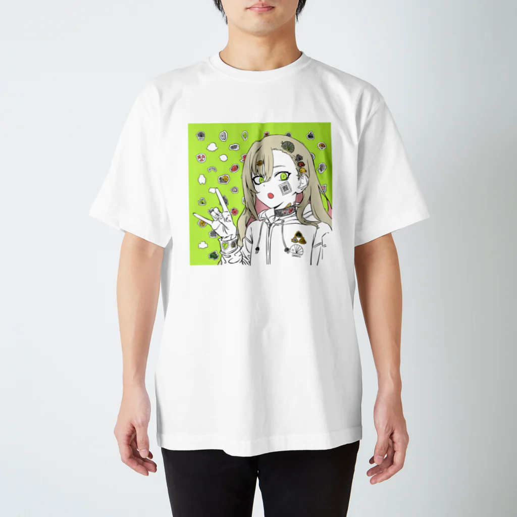 だんごむし売り場のお揃いまたんごむちゃん スタンダードTシャツ