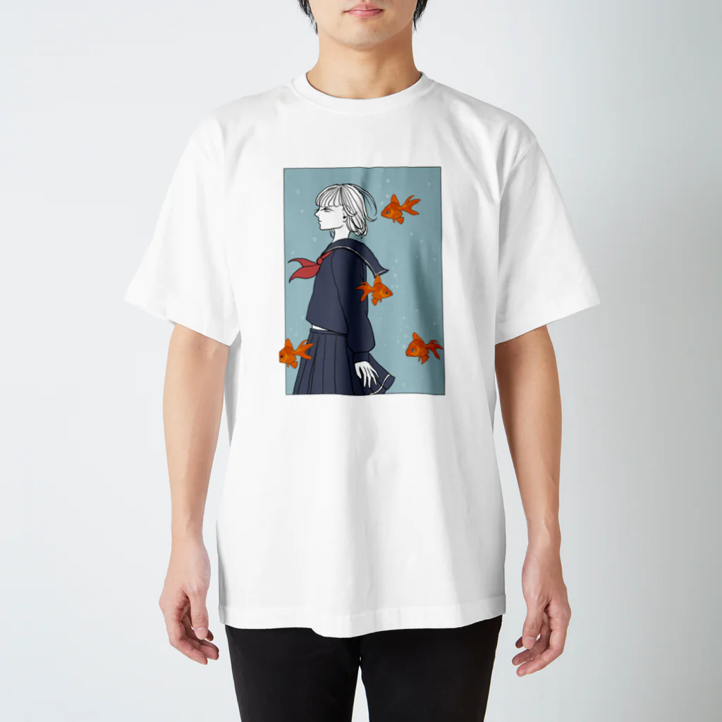 みやこのGoldfish! スタンダードTシャツ