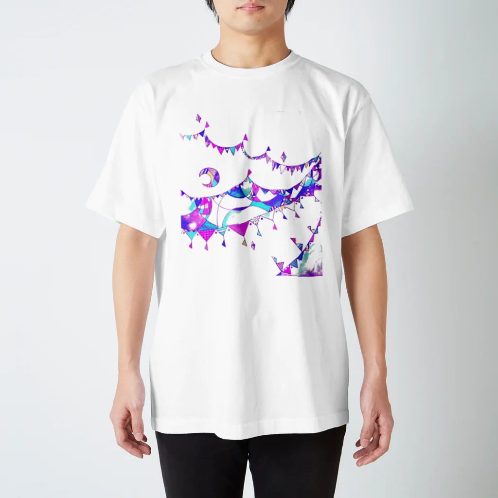 まっちょの月夜のサーカス Regular Fit T-Shirt