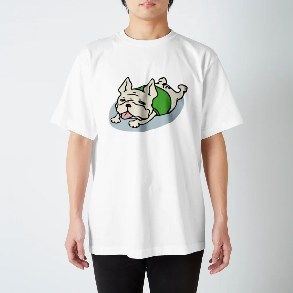 kuruのバテちゃったフレブルちゃん Regular Fit T-Shirt