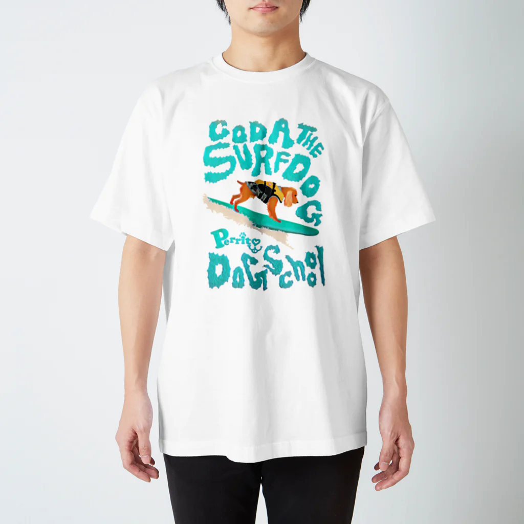 Dog On BoardのSURFDOG スタンダードTシャツ