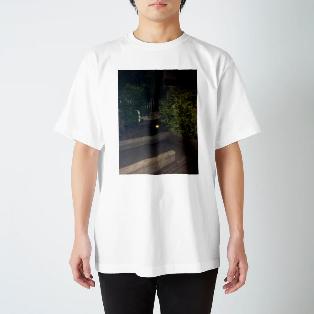 botamochiiの真夜中の眼光 Regular Fit T-Shirt