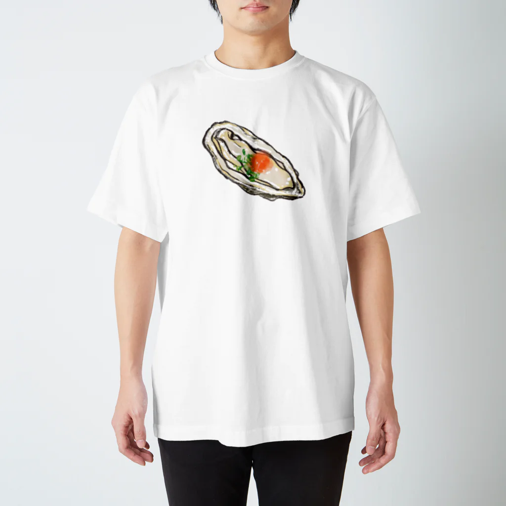 GAJAの生牡蠣 スタンダードTシャツ