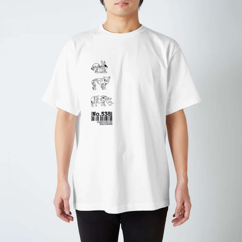 cosayaのNo.538ドウブツ Regular Fit T-Shirt