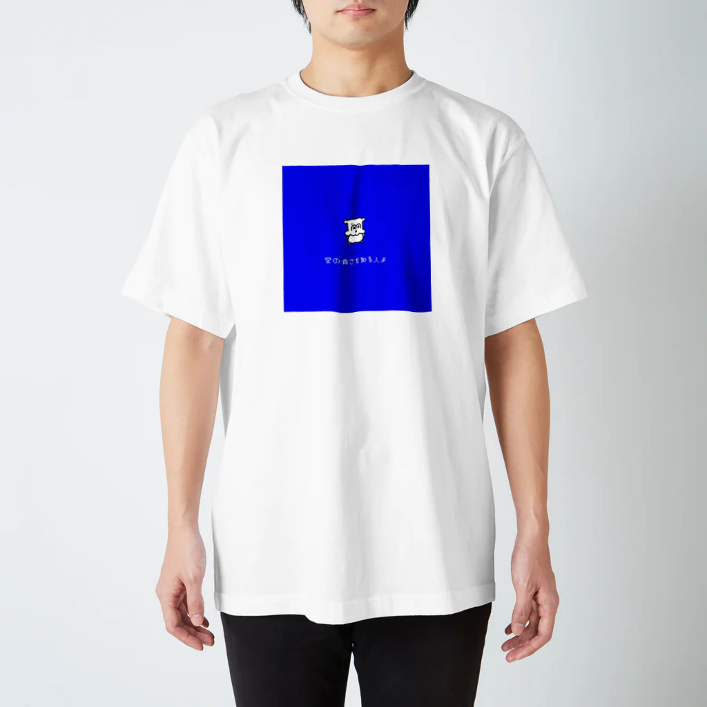 mipoco_chanのぶる~すかい Regular Fit T-Shirt