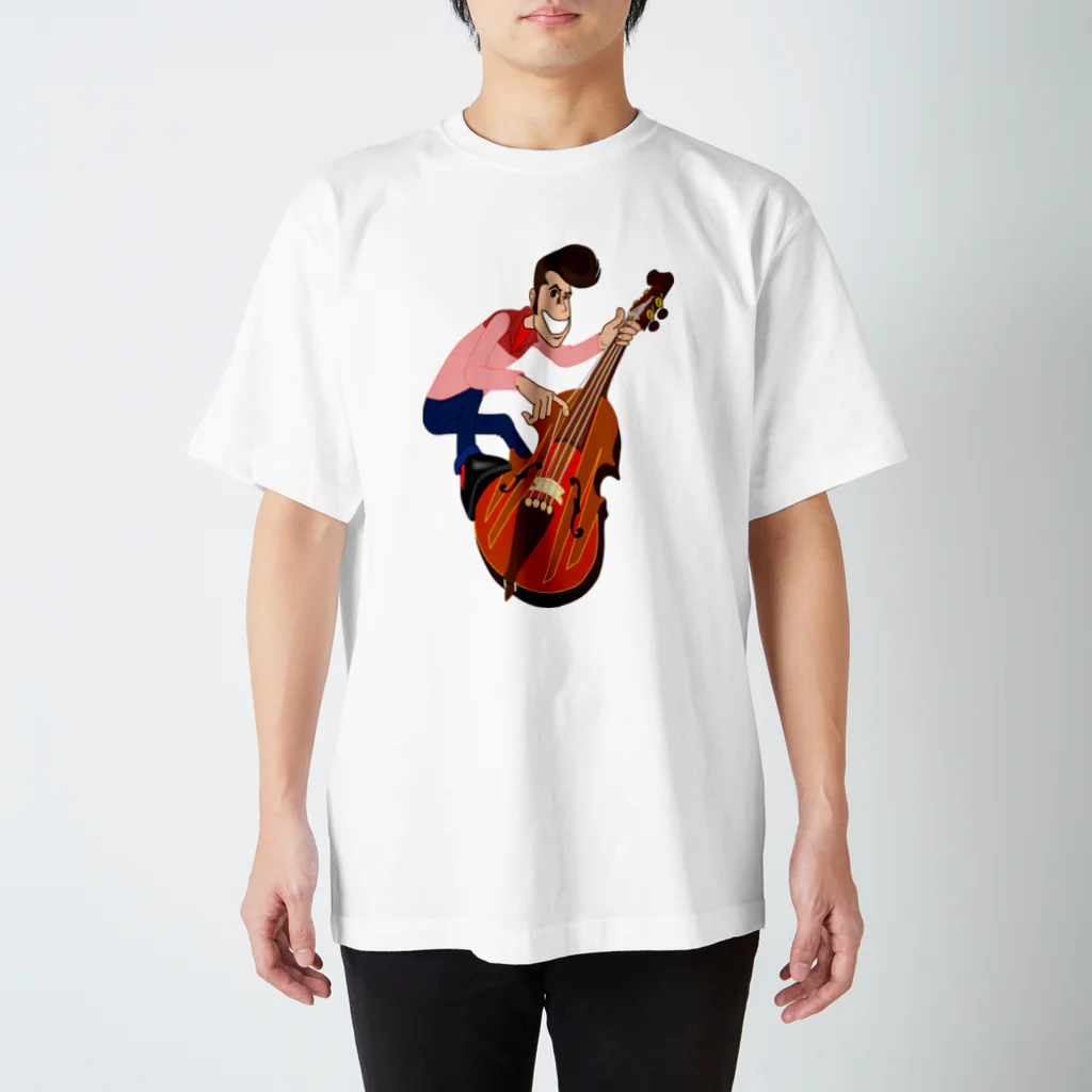 SilhouettesのBass  man！ スタンダードTシャツ