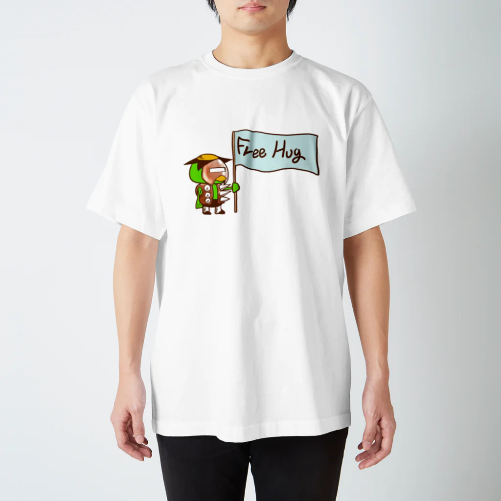 千田純生のフリーハグさん スタンダードTシャツ