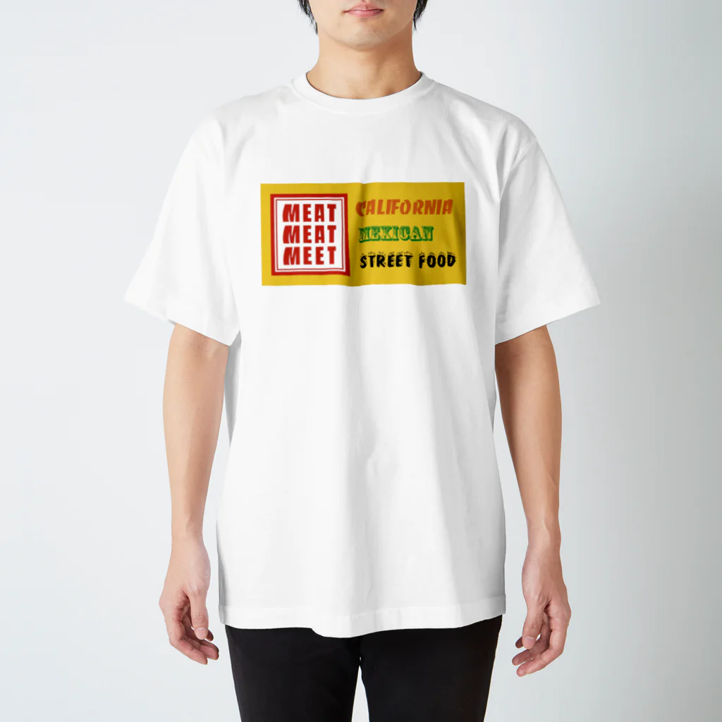 MEAT MEAT MEETのジェットキャップ スタンダードTシャツ