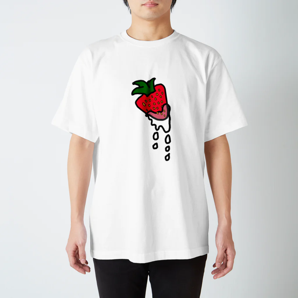 workout,chillout.のwo,co. strawberrymilk Regular Fit T-Shirt