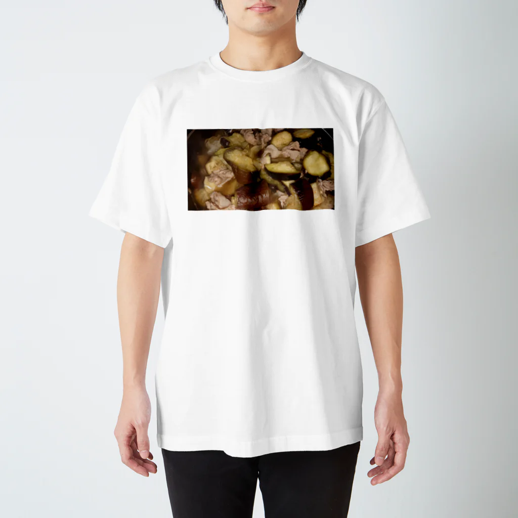 #00608dの野菜肉① スタンダードTシャツ