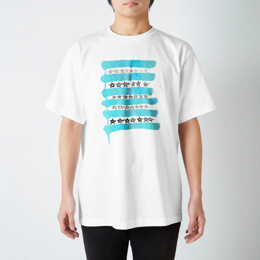 1990 shopの【sold】ストライプ&スター Regular Fit T-Shirt