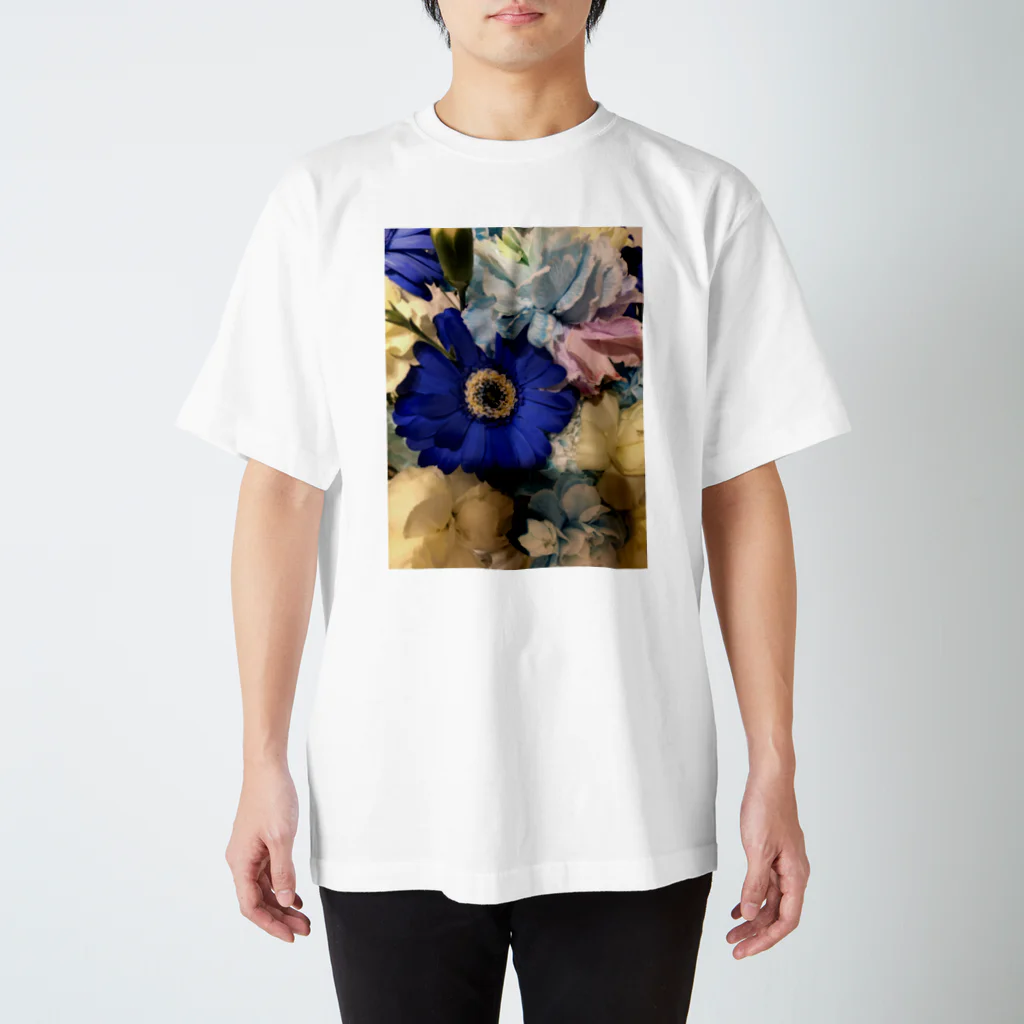 hana,hanaのグラフィックフラワー Regular Fit T-Shirt
