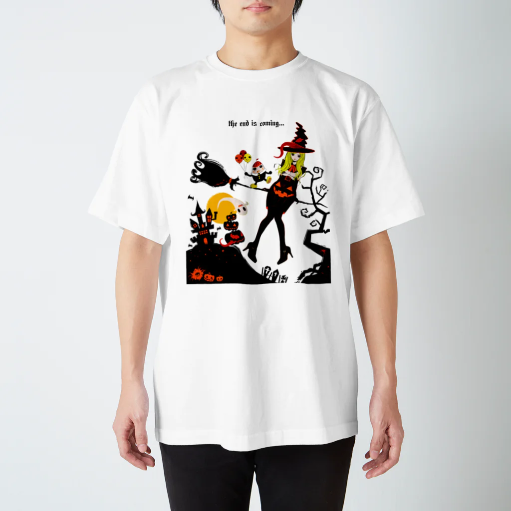 loveclonesのALICE THE END ハロウィンのアリスドール Regular Fit T-Shirt