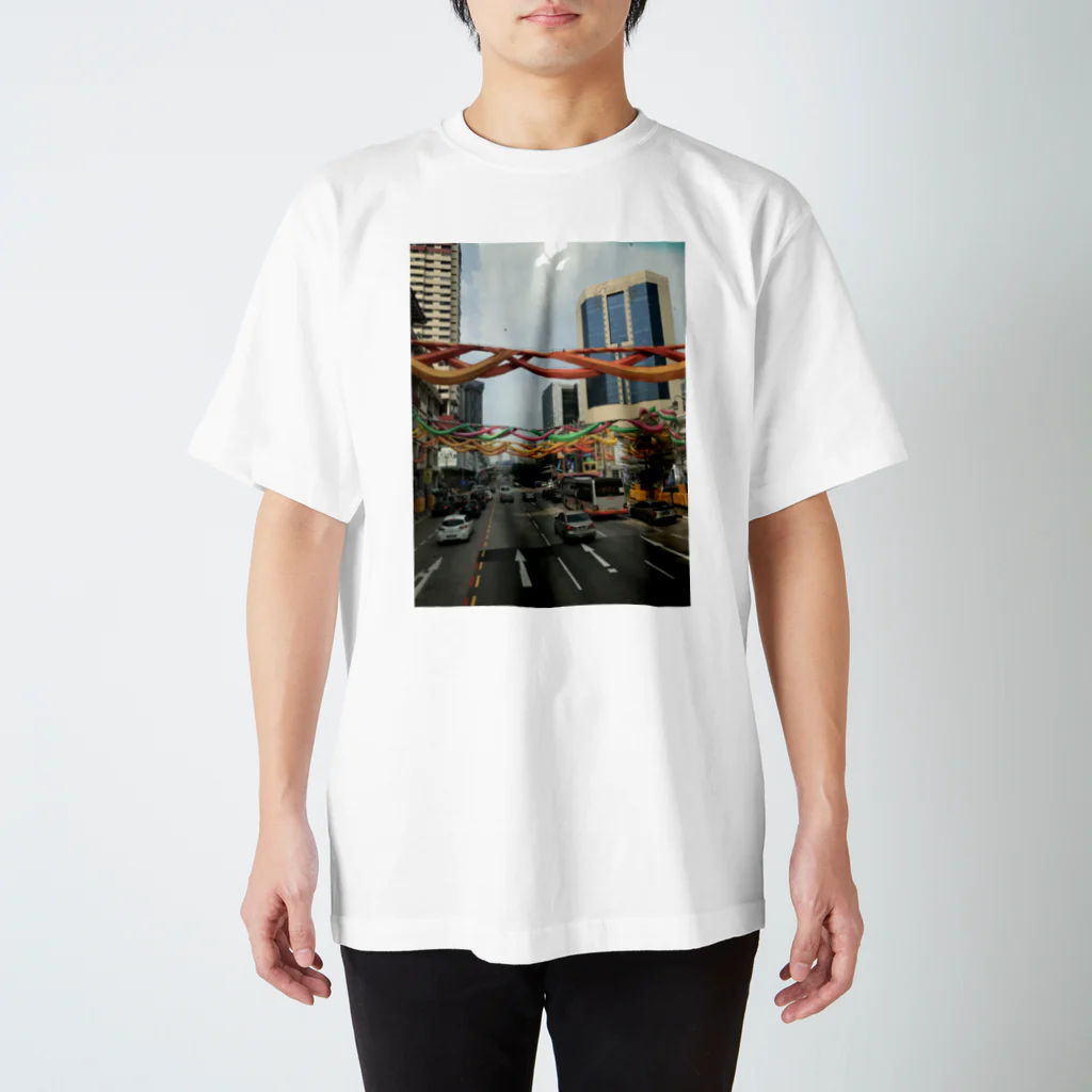 yu_li51のシンガポール2階建てバスの眺望 スタンダードTシャツ