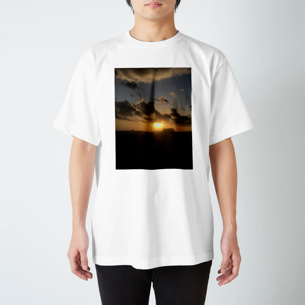 Hayashimotoの夕陽 スタンダードTシャツ