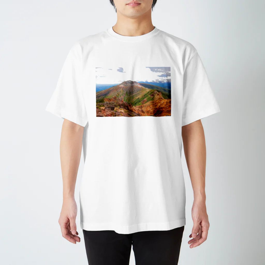 mountain.meの茶臼岳 スタンダードTシャツ