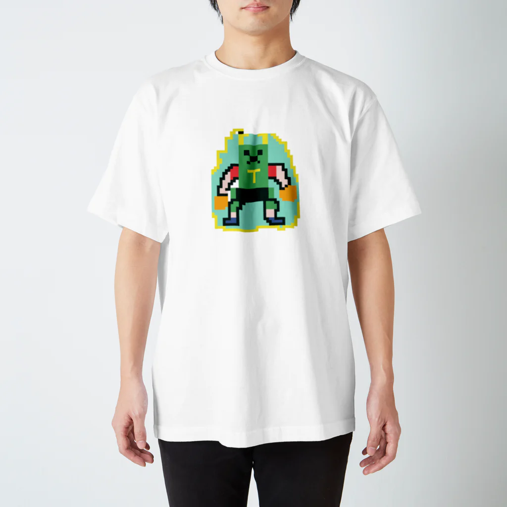 わらび餅のドットTマン スタンダードTシャツ