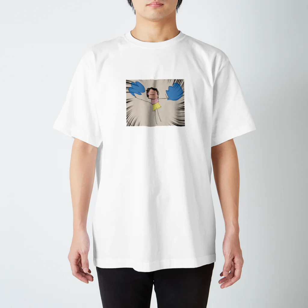 Mr.にゃんにゃんのぽんぽんさん Regular Fit T-Shirt