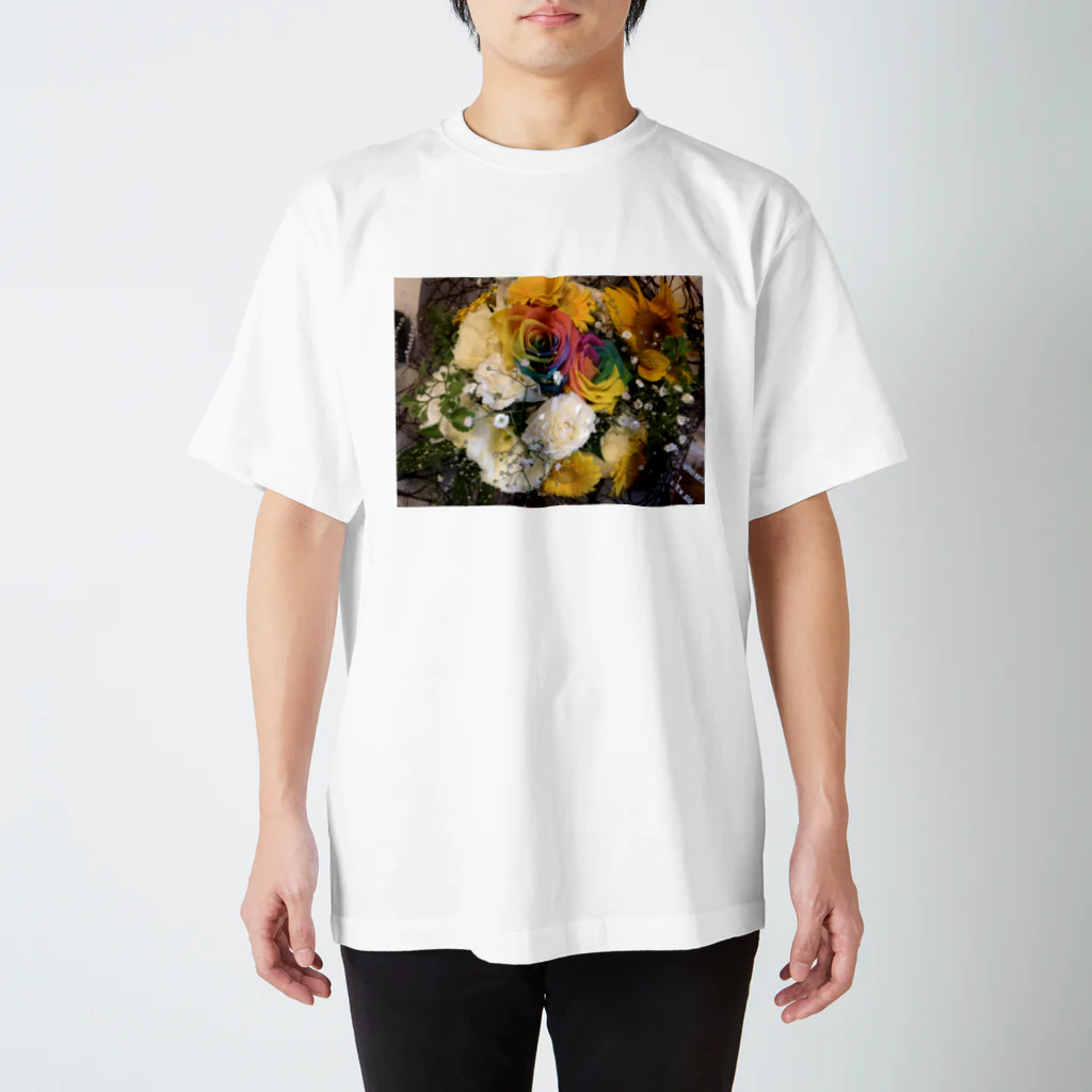 田中て人。の送別会の花 スタンダードTシャツ