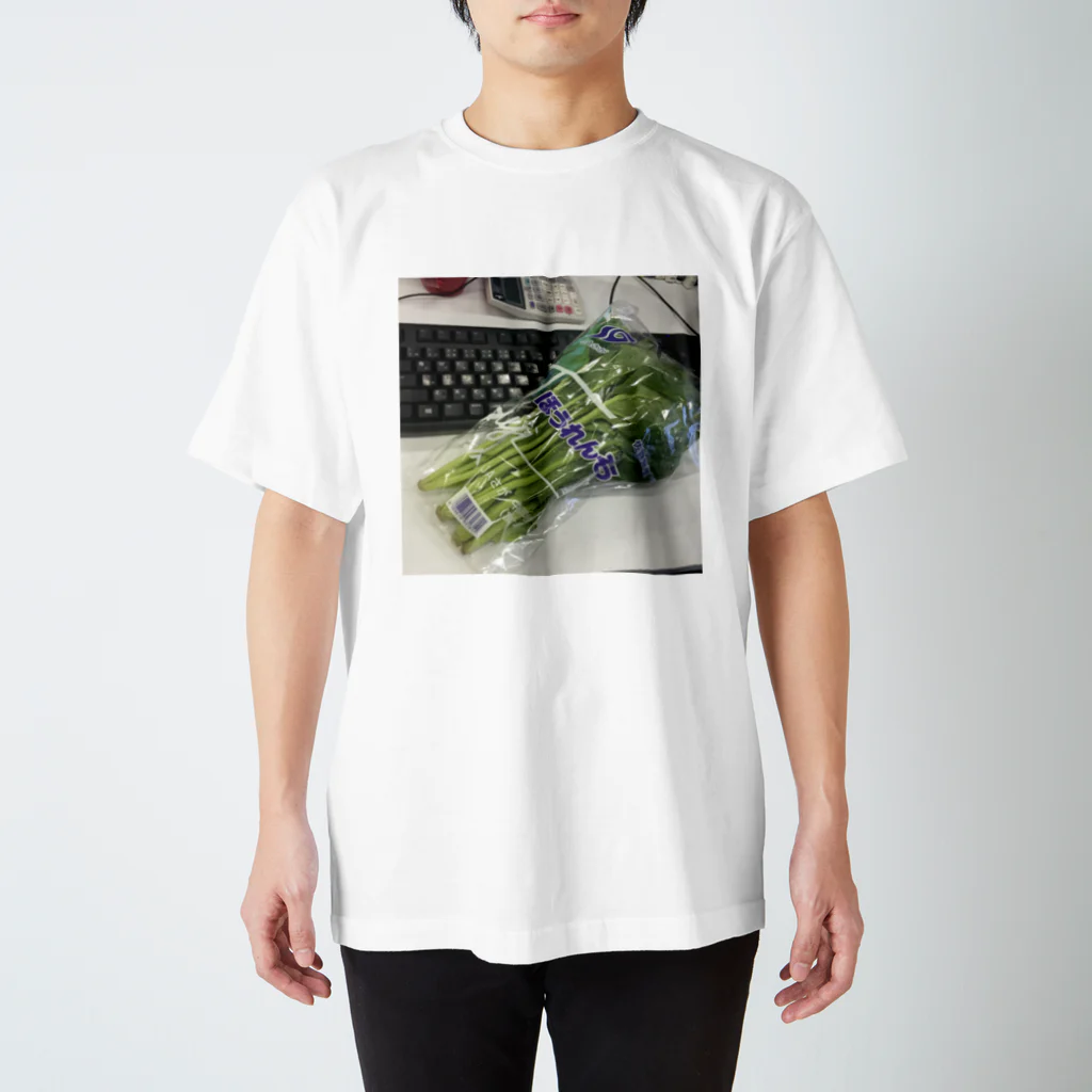 reonanのほうれんそう Regular Fit T-Shirt