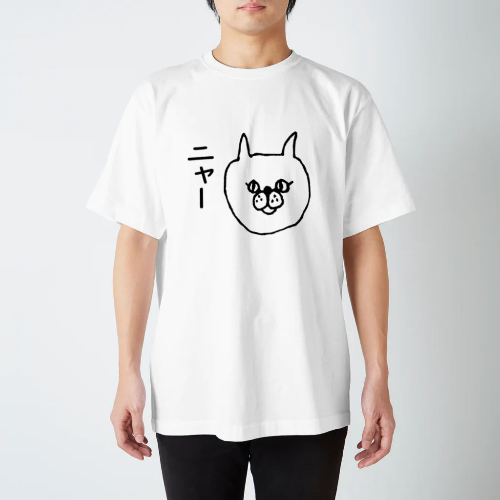 tsurukoのねこさん Regular Fit T-Shirt