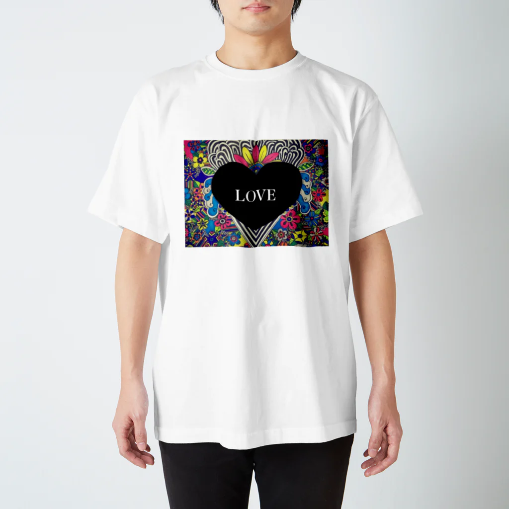 aayaaakaaのBIG LOVE Regular Fit T-Shirt