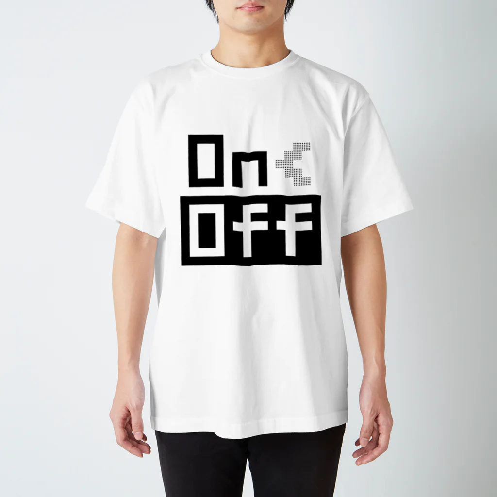 mikiyaのOn Offスイッチ スタンダードTシャツ