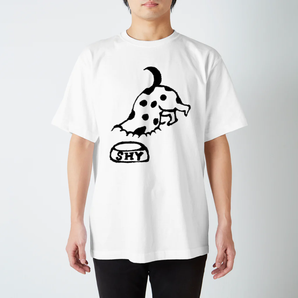 K&MのSHY_dog スタンダードTシャツ