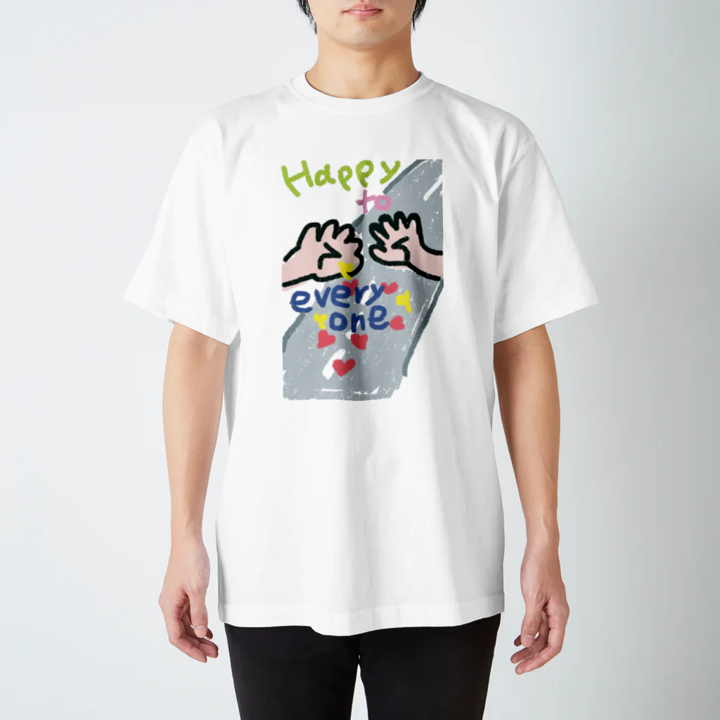 I.coのみんなの幸せ Regular Fit T-Shirt