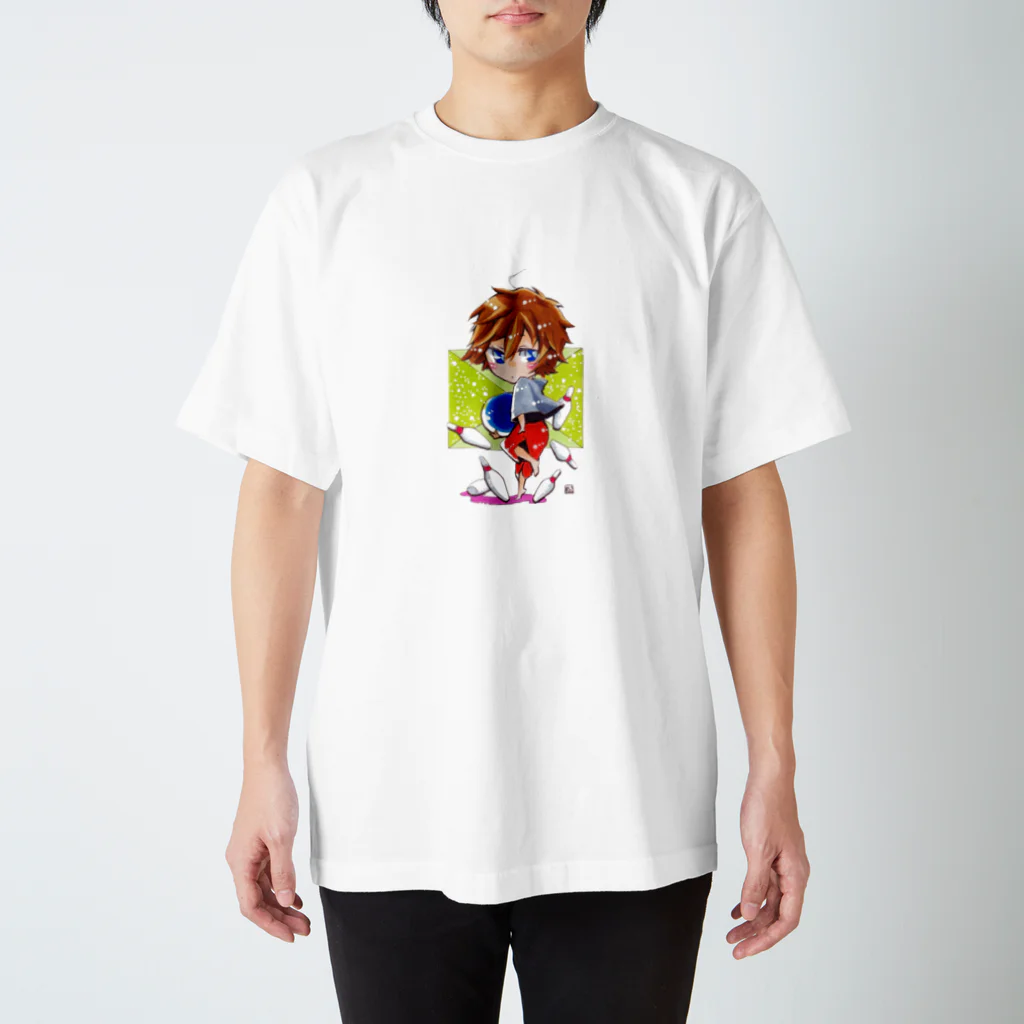 松(絵描き)のボウリング１ スタンダードTシャツ