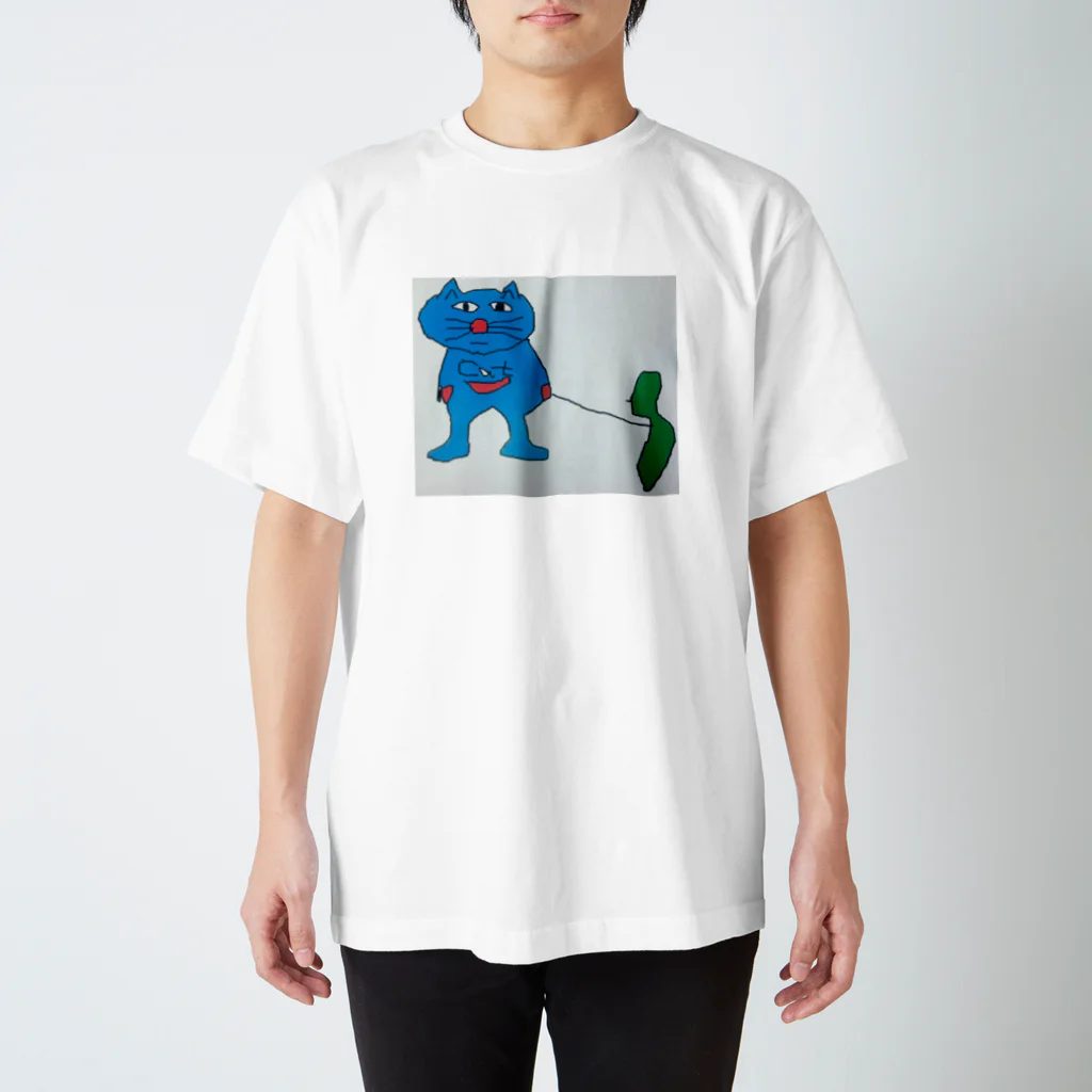 kyo-oooのサドガシマカイネコ Regular Fit T-Shirt
