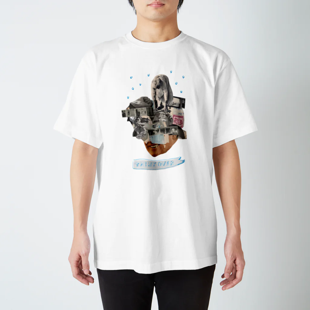 Kazuki Gotandaのthink over スタンダードTシャツ