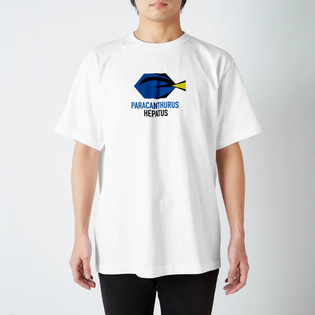 トモカワ ヒロサキ デザインショップのカクカクのナンヨウハギ スタンダードTシャツ