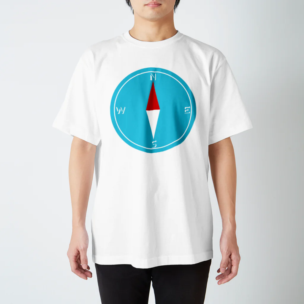 YU-KIの方位磁針 Regular Fit T-Shirt