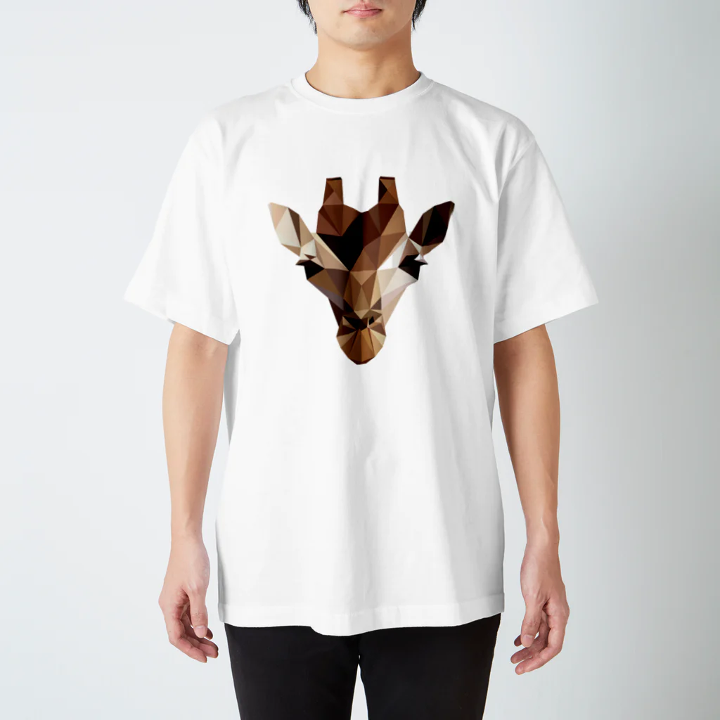 necodoriの-kirin-『動物の気持ち』シリーズ Regular Fit T-Shirt