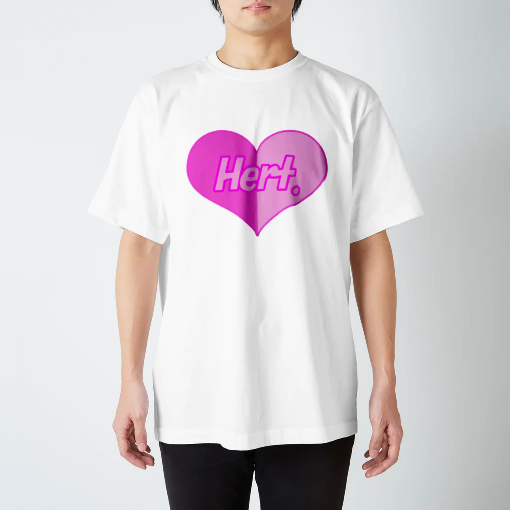 AAAstarsのハート（hert) スタンダードTシャツ