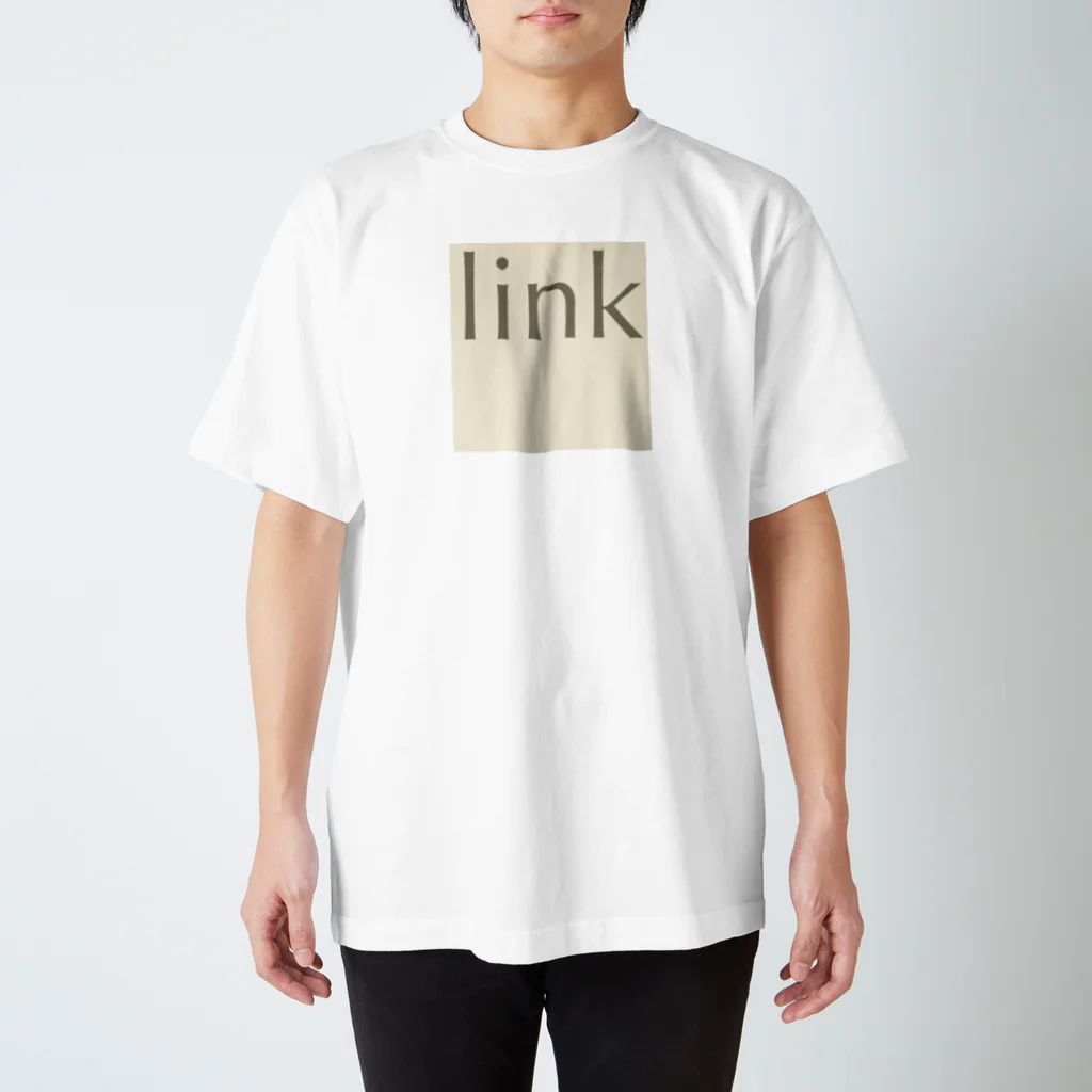 linkのロゴ　　文字 Regular Fit T-Shirt