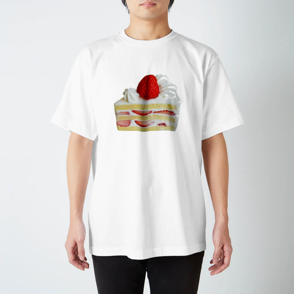 AAAstarsの苺のショートケーキ Regular Fit T-Shirt