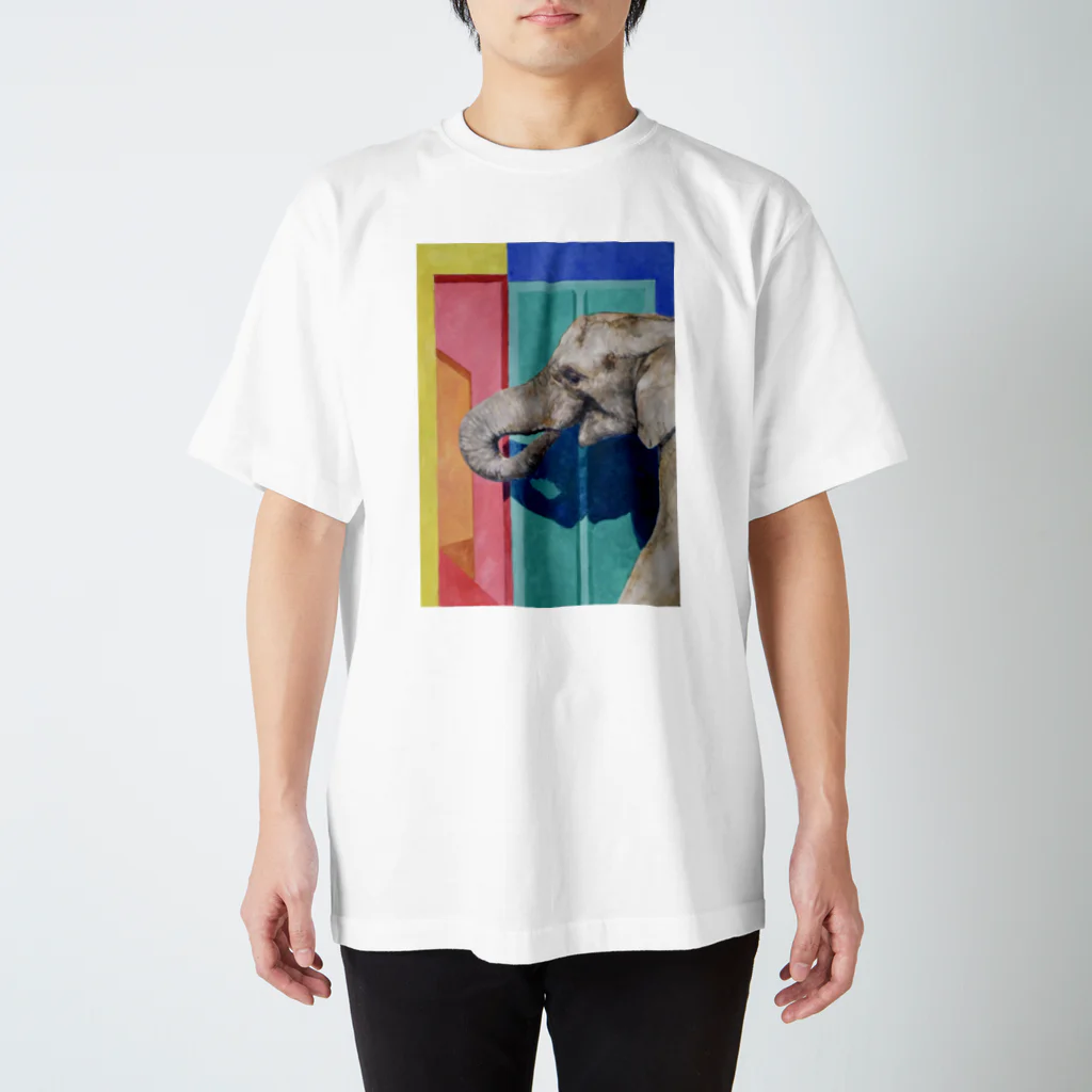 T.MiyazakiのFreedom-elephant スタンダードTシャツ