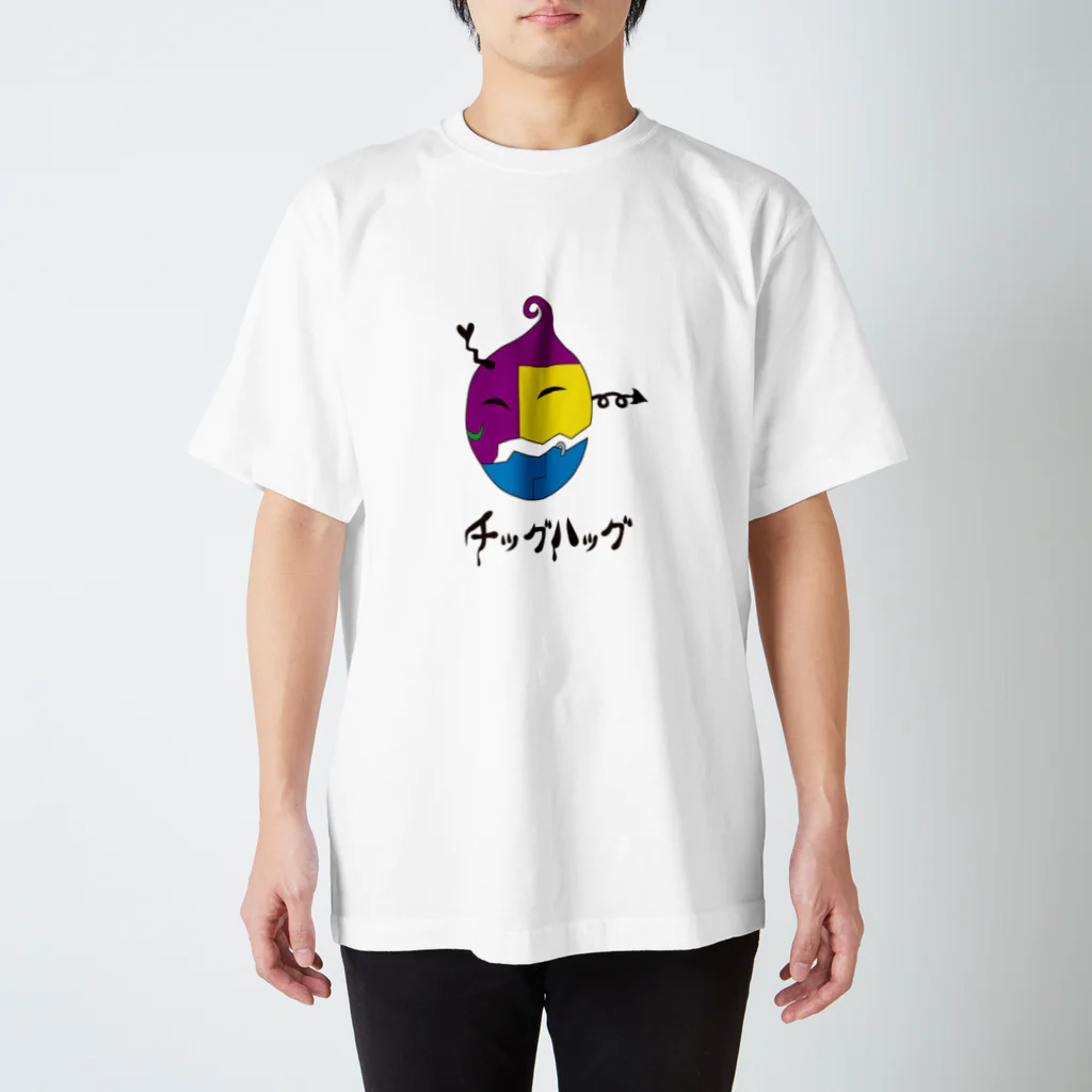 TAKEMARUのチッグハッグ スタンダードTシャツ