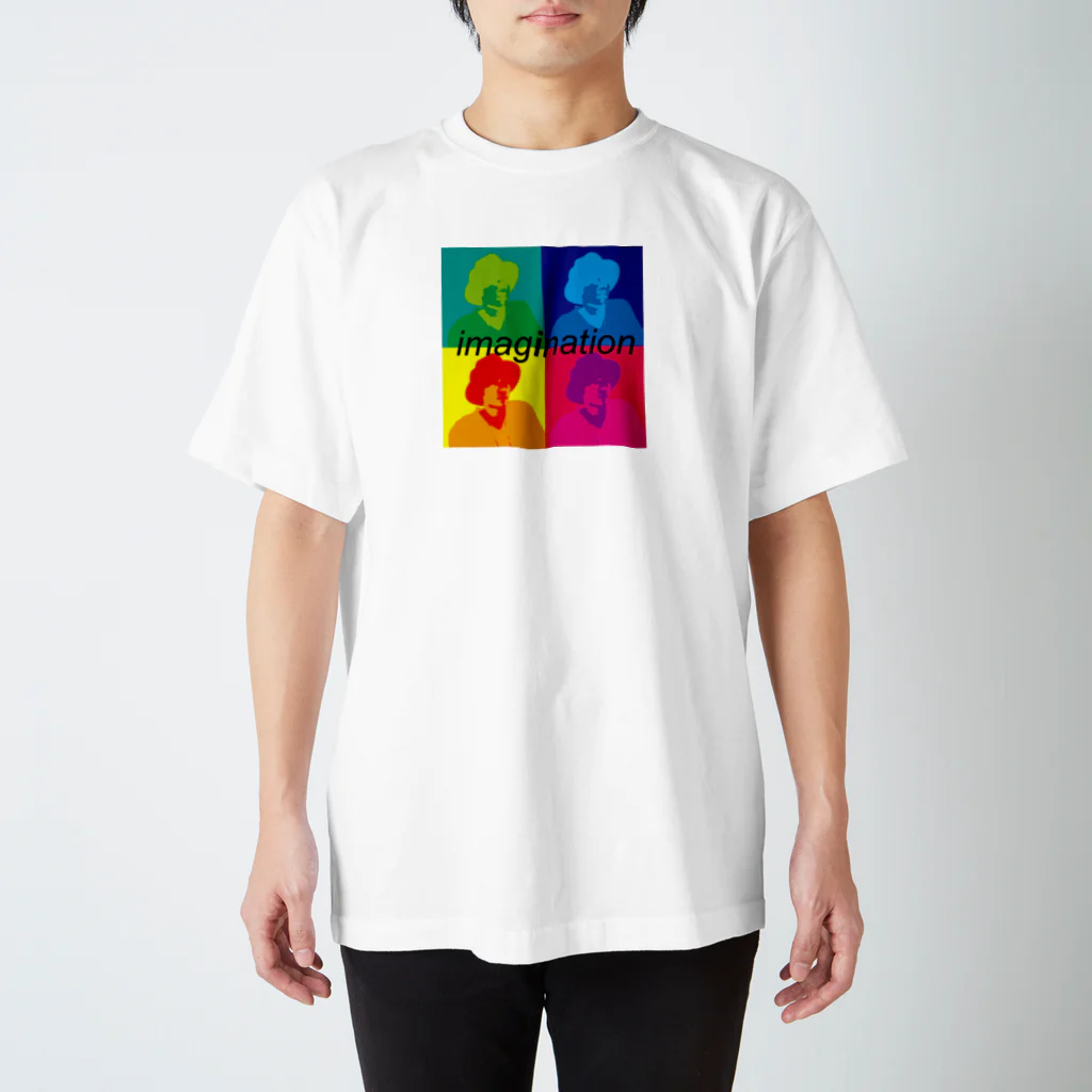 Abstract PhotoのMan of the hat Regular Fit T-Shirt