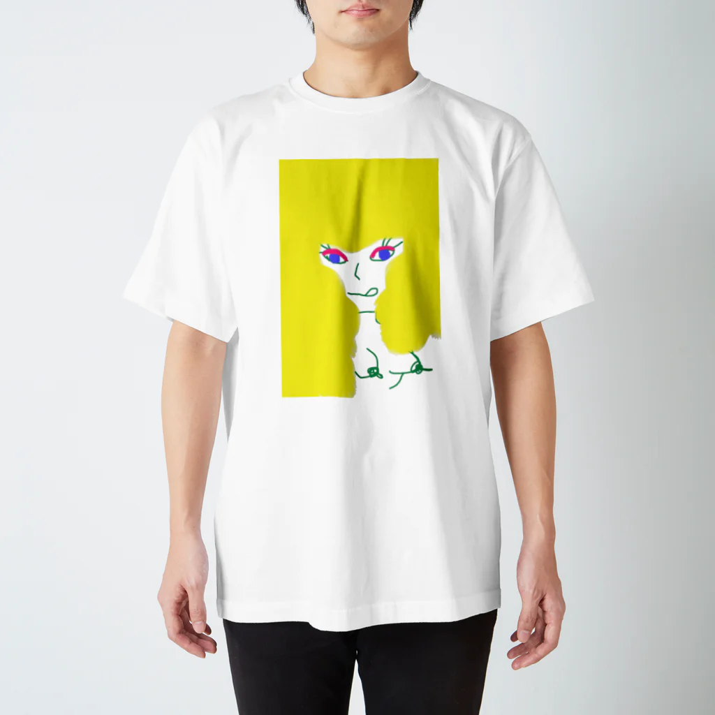 nakosukeの金髪ロックガール Regular Fit T-Shirt