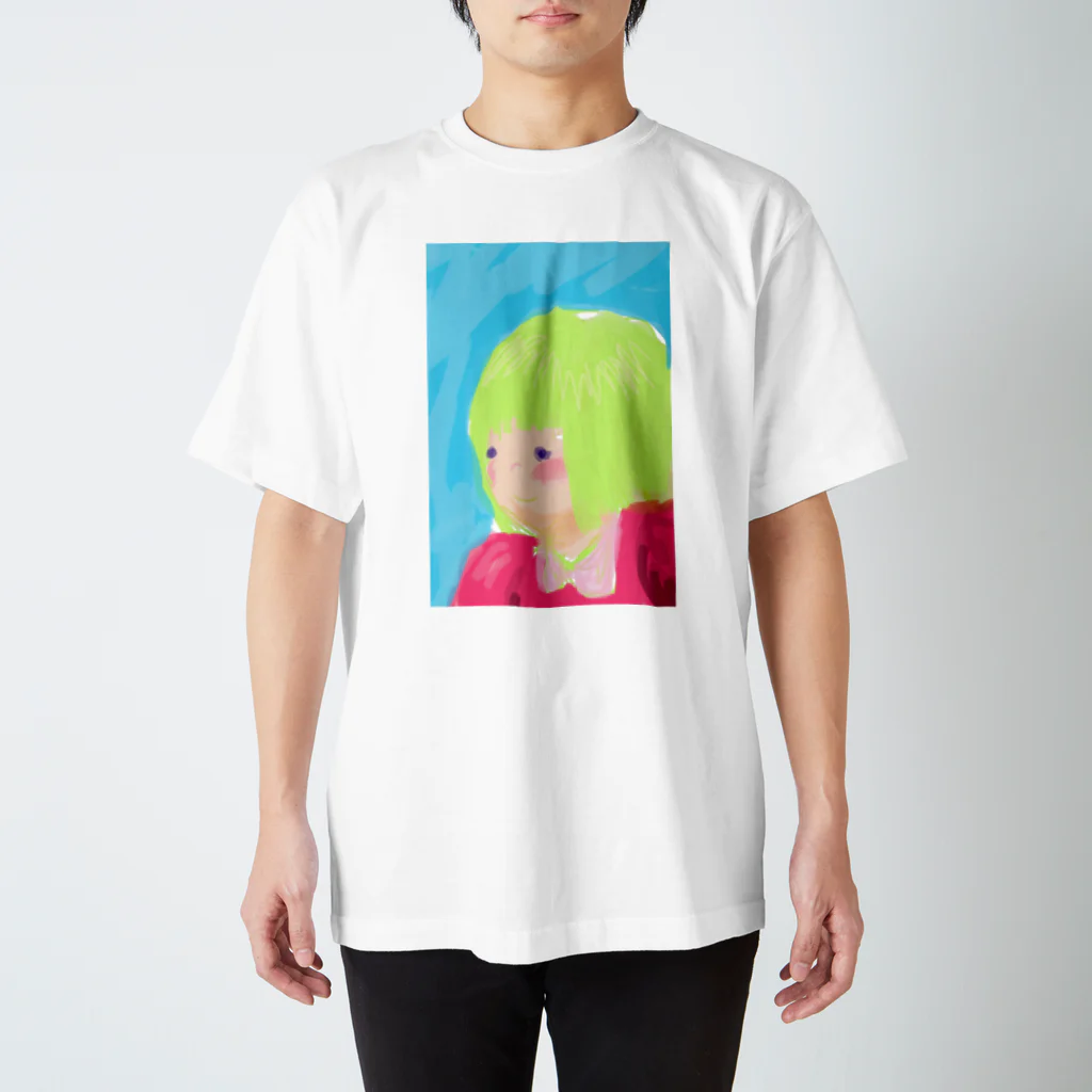 nakosukeの秘密の花園で遊ぶ女の子 Regular Fit T-Shirt