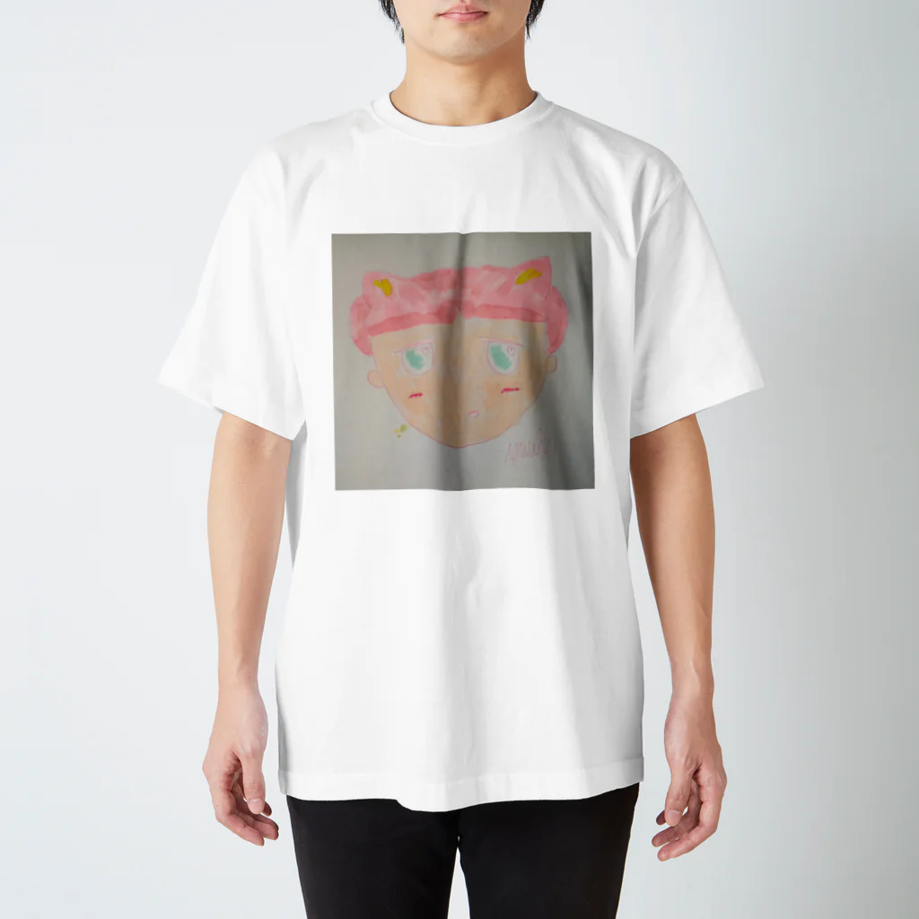 ♡なつの  ゆうひฅ^.  ̫ .^ฅのねこみみっ子 Regular Fit T-Shirt