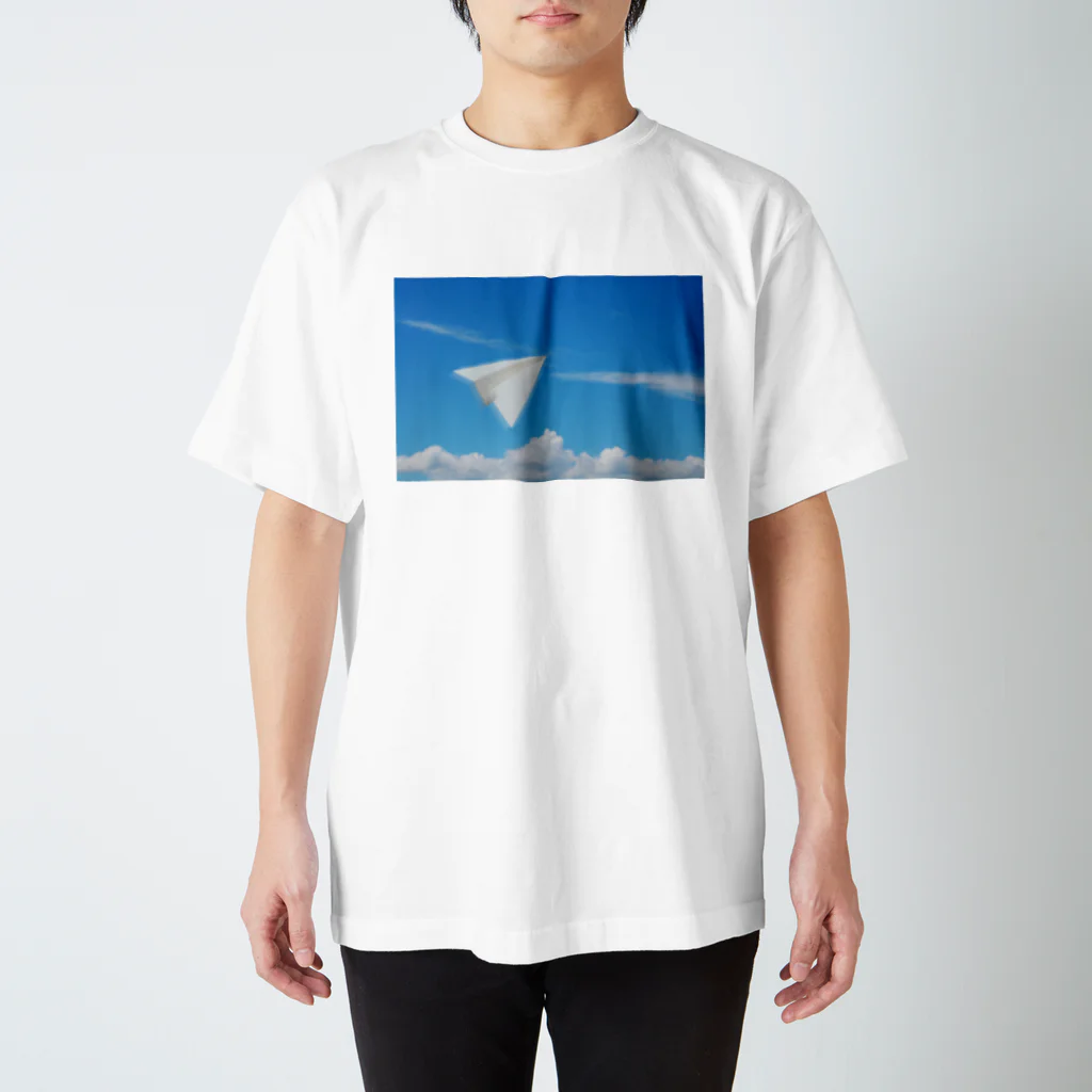 ひろの紙飛行機 Regular Fit T-Shirt