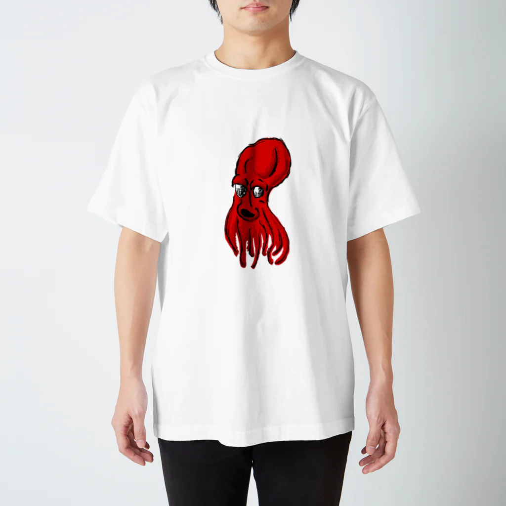 愚贅のTAKO スタンダードTシャツ