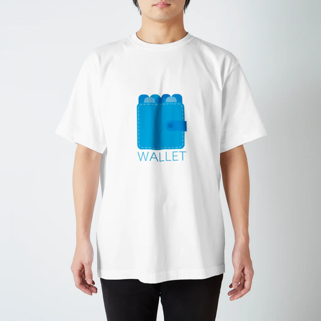 愚贅のWALLET Regular Fit T-Shirt