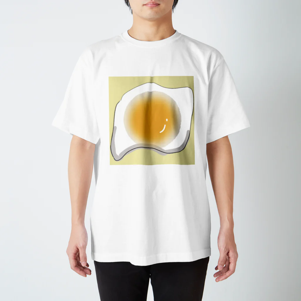 あいみ@🌱じん人のただの目玉焼き スタンダードTシャツ